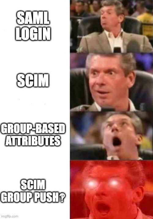 Please support SCIM properly